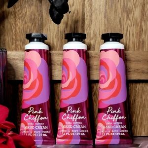 (3) B&BW Pink Chiffon Hand Creams